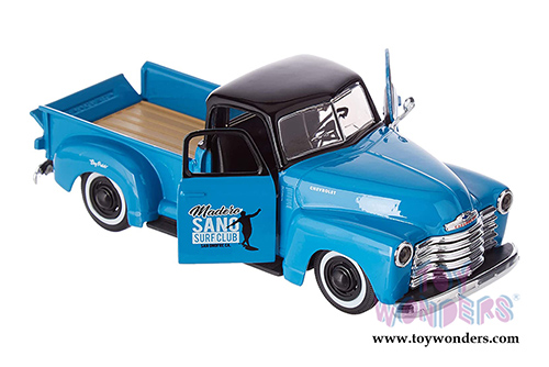 Maisto Design - Outlaws | Chevrolet&reg; 3100 Pickup Truck (1950, 1/25 scale diecast model car, Blue) 32506BU