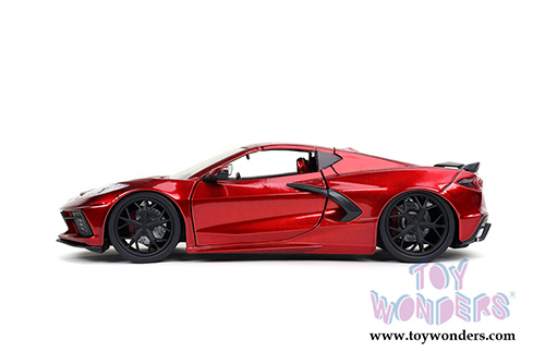 Jada Toys Bigtime Muscle - Chevrolet® Corvette® Stingray Hardtop (2020, 1/24 scale diecast model car, Candy Red) 32538/4
