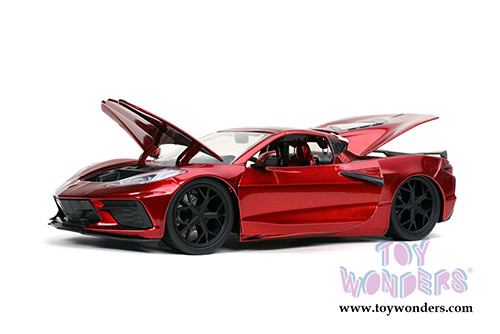 Jada Toys Bigtime Muscle - Chevrolet® Corvette® Stingray Hardtop (2020, 1/24 scale diecast model car, Candy Red) 32538/4