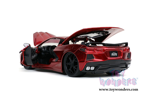 Jada Toys Bigtime Muscle - Chevrolet® Corvette® Stingray Hardtop (2020, 1/24 scale diecast model car, Candy Red) 32538/4