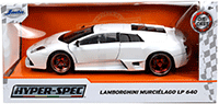 Jada Toys Hyper-Spec - Lamborghini Murcielago LP640 Hardtop (2010, 1/24, diecast model car, White) 32570/4