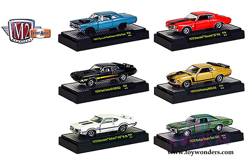 Castline M2 Machines - Detroit Muscle Cars Release 30 (1/64 scale diecast model car, Asstd.) 32600/30