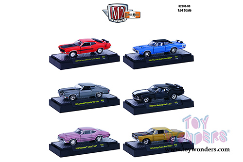 Castline M2 Machines - Detroit Muscle Release 33 (1/64 scale diecast model car, Asstd.) 32600/33