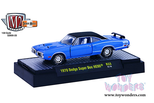Castline M2 Machines - Detroit Muscle Release 33 (1/64 scale diecast model car, Asstd.) 32600/33