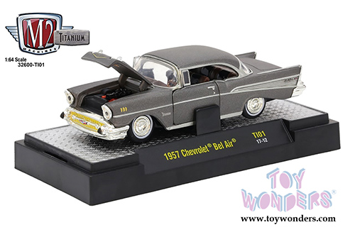 Castline M2 Machines - Titanium Release 01 (1/64 scale diecast model car, Dark Gray) 32600/TI01