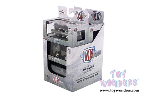 Castline M2 Machines - Titanium Release 01 (1/64 scale diecast model car, Dark Gray) 32600/TI01