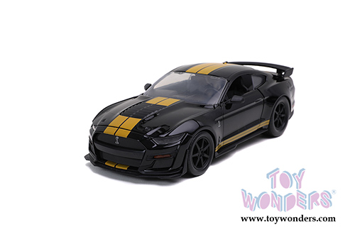 Jada Toys Bigtime Muscle - Ford Mustang Shelby® GT500® Hardtop (2020, 1/24 scale diecast model car, Glossy Black) 32661/4