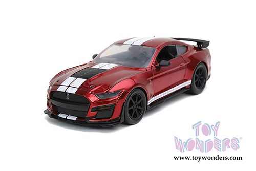 Jada Toys Bigtime Muscle - Ford Mustang Shelby&reg; GT500&reg; Hardtop (2020, 1/24 scale diecast model car, Candy Red) 32662/4