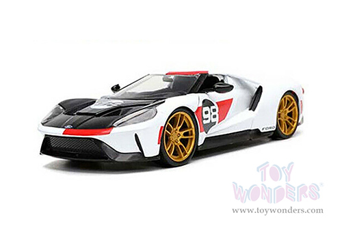 Jada Toys Bigtime Muscle - Ford Gt #98 Hardtop (2021, 1/24 scale diecast model car, White) 32700/4