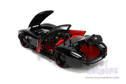 Jada Toys Bigtime Muscle - Shelby Cobra 427 S/C® (1965, 1/24 scale diecast model car, Black) 32704