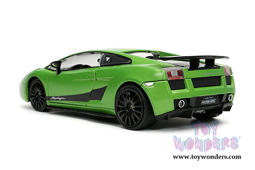 Jada Toys Hyper-Spec - Lamborghini Gallardo Superleggera Hardtop (1/24, diecast model car, Green/Black) 32717/4