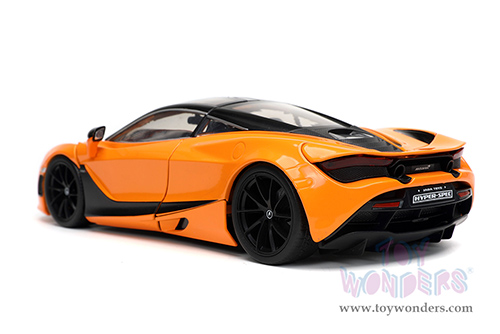 Jada Toys Hyper-Spec - McLaren 720S Hardtop (1/24, diecast model car, Orange/Black) 32719/4
