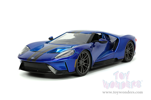 Jada Toys Hyper-Spec - Ford GT Hardtop (2017, 1/24, diecast model car, Candy Blue) 32720/4