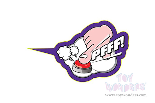 Jada Toys Fart Karts - Captain Corn with 5 Fart Sounds (3.5" diecast model car, Black) 32788