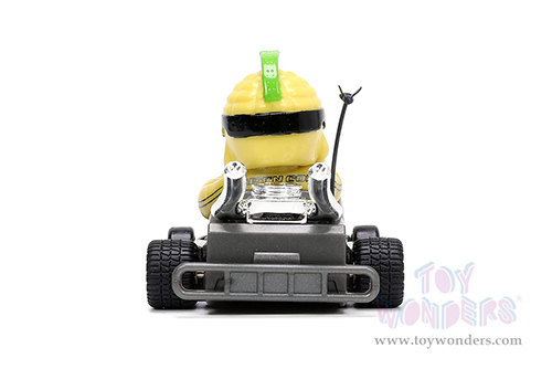 Jada Toys Fart Karts - Captain Corn with 5 Fart Sounds (3.5" diecast model car, Black) 32788