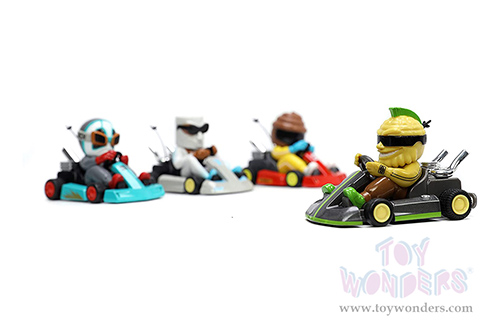 Jada Toys Fart Karts - Captain Corn with 5 Fart Sounds (3.5" diecast model car, Black) 32788