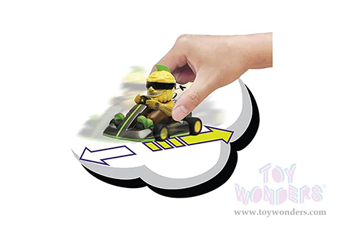 Jada Toys Fart Karts - Captain Corn with 5 Fart Sounds (3.5" diecast model car, Black) 32788