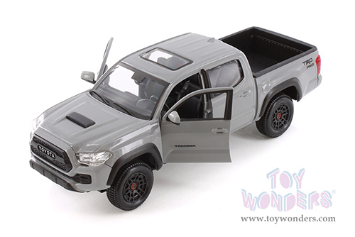 Maisto - Special Edition | Toyota Tacoma TRD PRO Pickup Truck (2023, 1/27 scale diecast model car, Gray) 32910GY