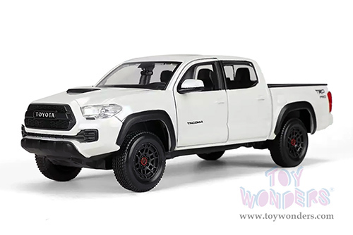 Maisto - Special Edition | Toyota Tacoma TRD PRO Pickup Truck (2023, 1/27 scale diecast model car, White) 32910WT
