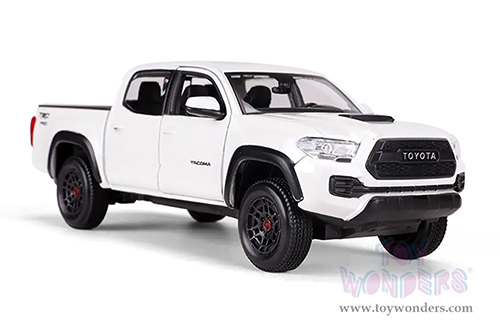 Maisto - Special Edition | Toyota Tacoma TRD PRO Pickup Truck (2023, 1/27 scale diecast model car, White) 32910WT