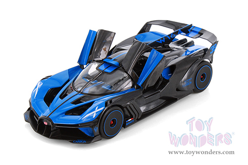  Maisto - Special Edition | Bugatti Bolide (1/24 scale diecast model car, Blue/Black) 32911BU