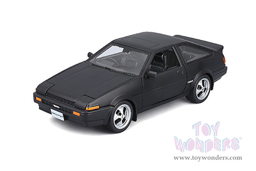 Maisto - Special Edition | Toyota Sprinter Trueno AE86 (1/24 scale diecast model car, Black) 32916BK