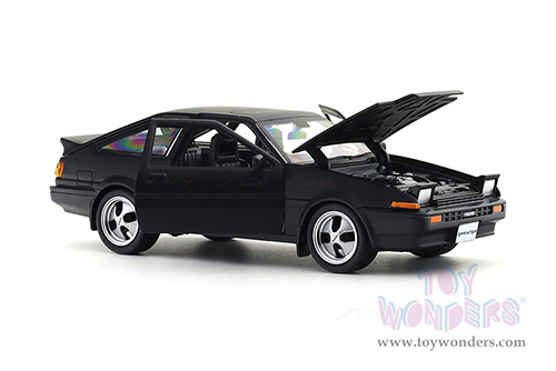 Maisto - Special Edition | Toyota Sprinter Trueno AE86 (1/24 scale diecast model car, Black) 32916BK