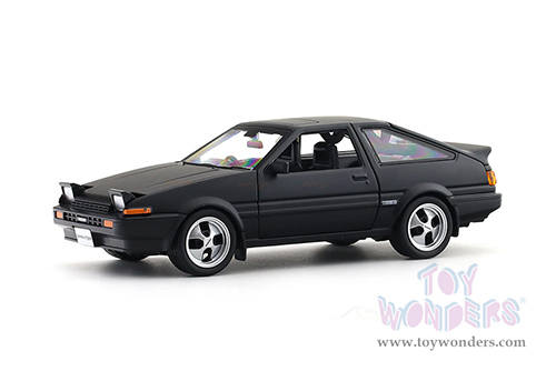 Maisto - Special Edition | Toyota Sprinter Trueno AE86 (1/24 scale diecast model car, Black) 32916BK