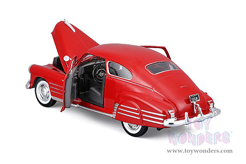 Maisto - Special Edition | Chevrolet® Fleetline Aerosedan (1948, 1/24 scale diecast model car, Red) 32921R