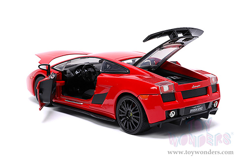 Jada Toys Hyper-Spec - Lamborghini Gallardo Superleggera Hardtop (1/24 scale diecast model car, Red) 32945/4
