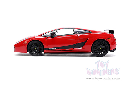 Jada Toys Hyper-Spec - Lamborghini Gallardo Superleggera Hardtop (1/24 scale diecast model car, Red) 32945/4
