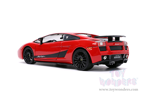 Jada Toys Hyper-Spec - Lamborghini Gallardo Superleggera Hardtop (1/24 scale diecast model car, Red) 32945/4