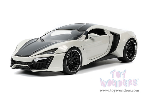 Jada Toys Hyper-Spec - Lykan Hypersport Hardtop (1/24, diecast model car, White/Black) 32947/4