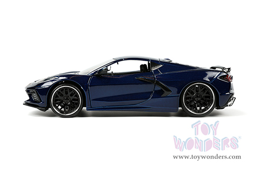 Jada Toys Hyper-Spec - Chevrolet® Corvette® Stingray C8 Hardtop (2020, 1/24, diecast model car, Dark Blue) 32949/4