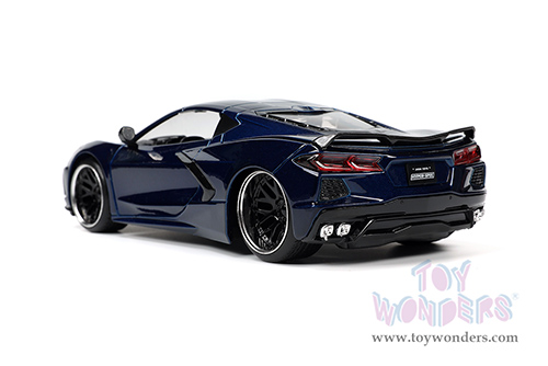 Jada Toys Hyper-Spec - Chevrolet® Corvette® Stingray C8 Hardtop (2020, 1/24, diecast model car, Dark Blue) 32949/4