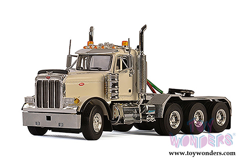WSI Models - Peterbilt 379 8X4 4 Axle Truck (1/50 scale diecast model car, White) 33-2014