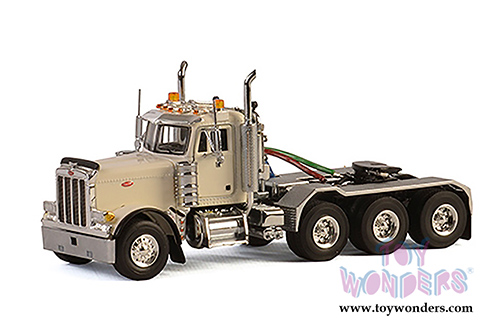 WSI Models - Peterbilt 379 8X4 4 Axle Truck (1/50 scale diecast model car, White) 33-2014