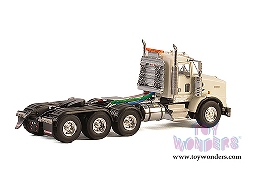 WSI Models - Kenworth T800 8X4 4 Axle Truck (1/50 scale diecast model car, White) 33-2016