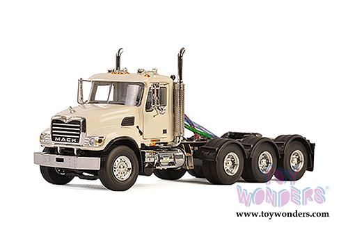 WSI Models - Mack Granite 8X4 4 Axle Truck (1/50 scale diecast model car, White) 33-2018