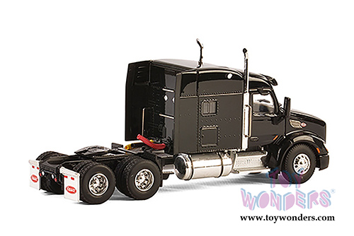 WSI Models - Peterbilt 579 6X4 3 Axle Truck (1/50 scale diecast model car, Black) 33-2026