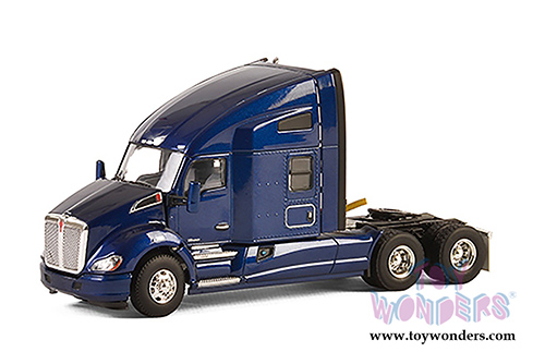 WSI Models - Kenworth T680 6X4 3 Axle Truck (1/50 scale diecast model car, Dark Blue) 33-2027