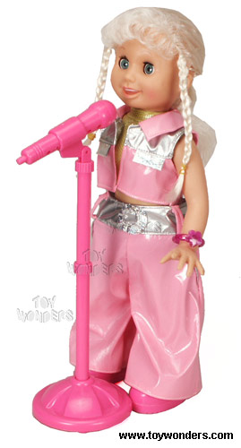 Gigi Rock' N Roll Doll w/ Mic (15.75") 33001