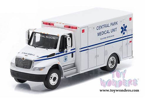 Greenlight - Heavy Duty Trucks International&reg; Durastar Ambulance (2013, 1/64 scale diecast model car, White) 33040A