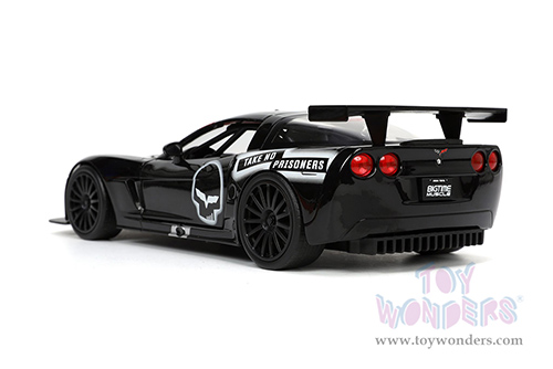Jada Toys Bigtime Muscle - Chevrolet® Corvette® C6-R Hardtop (2005, 1/24 scale diecast model car, Black) 33042