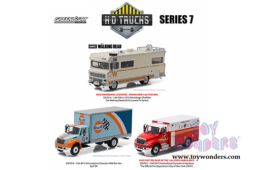 Greenlight - Heavy Duty Trucks Series 7 (1/64 scale diecast model car, Asstd.) 33070/48