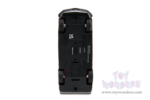 Jada Toys - Hollywood Rides | Marvel Guardians of the Galaxy Ford Mustang with Star Lord Diecast Figure (1969, 1/32 scale diecast model car, Silver/Dark Red) 33077