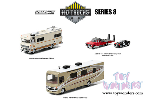 Greenlight - Heavy Duty Trucks Series 8 (1/64 scale diecast model car, Asstd.) 33080/48