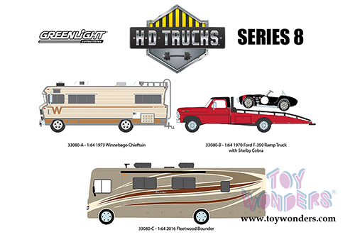 Greenlight - Heavy Duty Trucks Series 8 (1/64 scale diecast model car, Asstd.) 33080/48