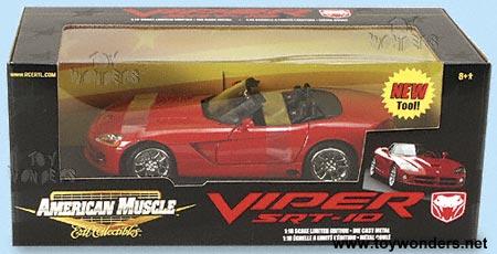 RC2 ERTL - Dodge Viper Convertible (2003, 1:18) 33084