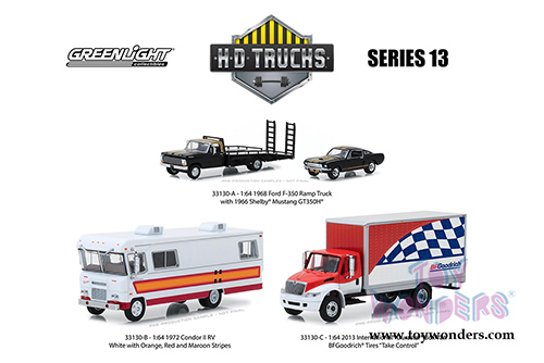 Greenlight - Heavy Duty Trucks Series 13 (1/64 scale diecast model car, Asstd.) 33130/48